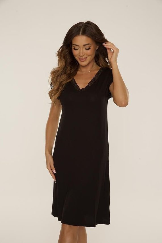 816 Camisón Hazel De Lafense - negro