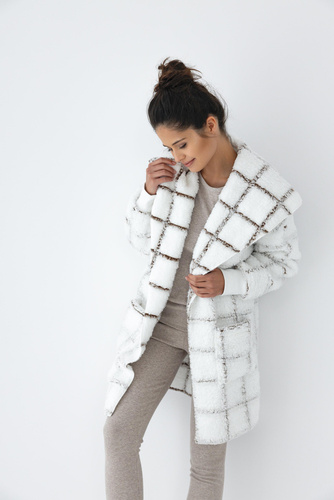 Sensis Delphine Cardigan - rayas blancas