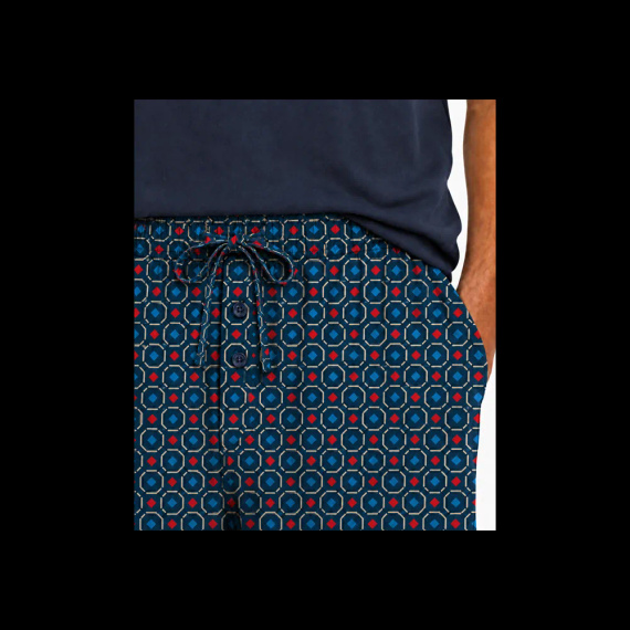 Sesto Senso 2026/01 Granat Pijama corta para hombre 100% algodón