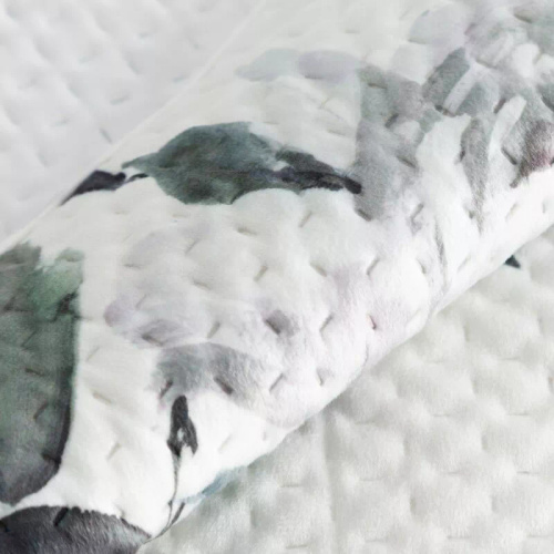 Narzuta Loti Eurofirany blanca decorativa 100% poliéster elegante