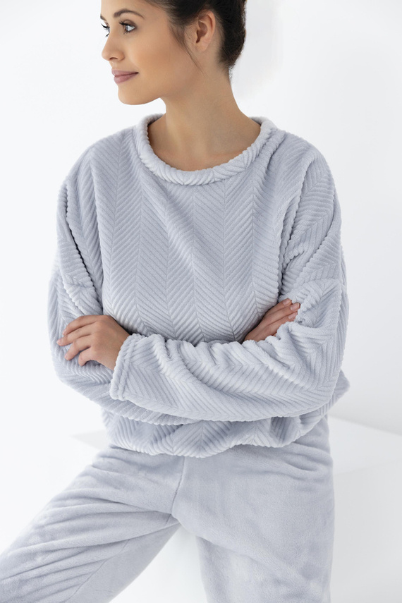 Pijama de mujer Esme Soft Sensis - gris