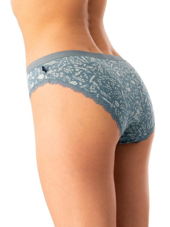 Braga de mujer LPR 830 Key verde menta - algodón, paquete de 2 en caja, cómoda y clásica