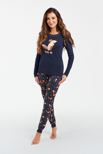 Wasilla Pijama de señora manga larga, pantalón largo Moda Italiana