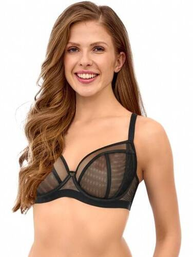 2520 Sujetador suave negro Lupoline