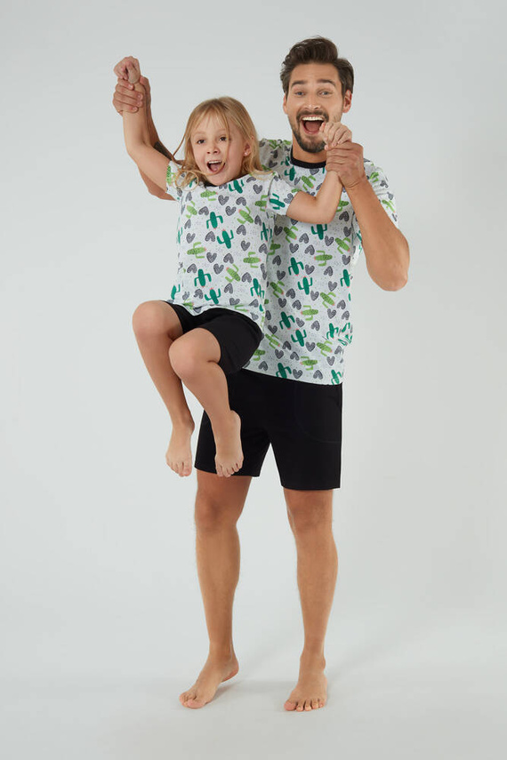 Picos Pijama niño Moda Italiana - estampado/negro