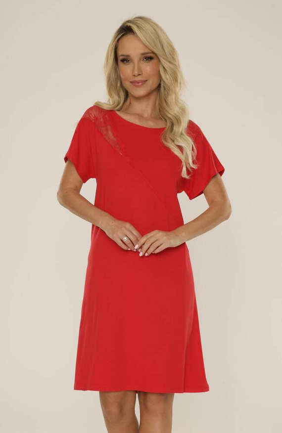 737 Camisón Velar Forex - rojo