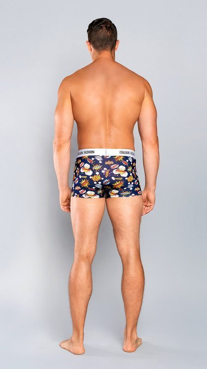 Boom Calzoncillos para hombre Italian Fashion - azul marino