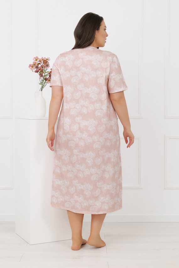 Camisón mujer Eleni Italian Fashion 100% algodón, manga corta