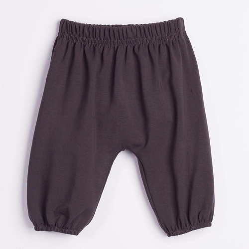 Pantalones para niña Nicol Tosia 225016 Alladynki gris grafito de algodón