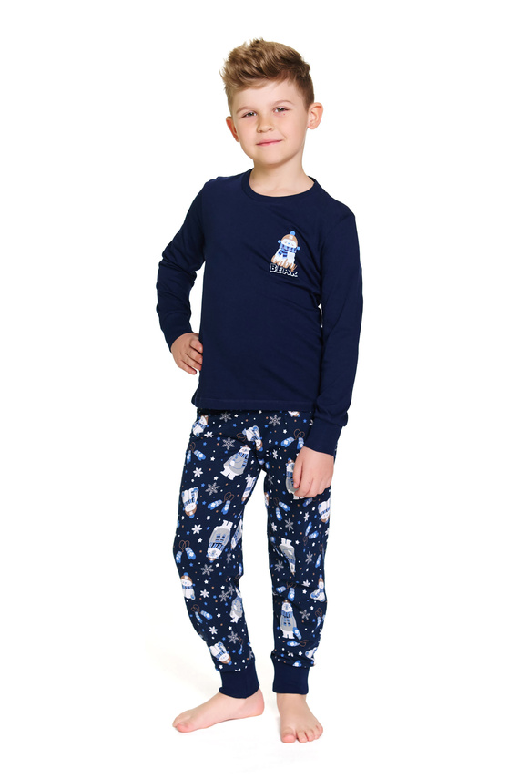 7339 Doctor Nap Cozy Bear pijama para niños - 100% algodón, unisex