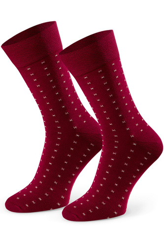 Calcetines de hombre Steven Suitline art.056 granate 250 - diseño elegante, confort cotidiano