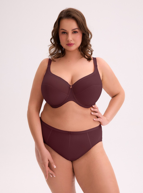 BSM 1058 Sonia Sujetador semiacolchado maxi Gaia - azul