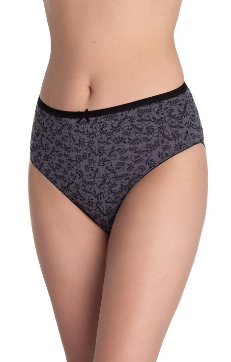 L-127BI-33 Braguita de bikini de algodón para mujer, pack de 3, corte clásico