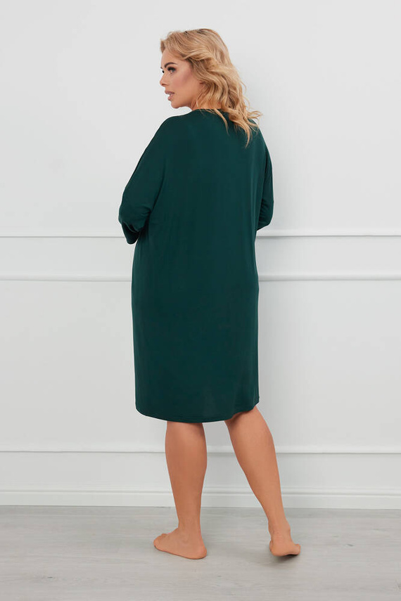 Natura 3/4 camisón Moda Italiana - verde