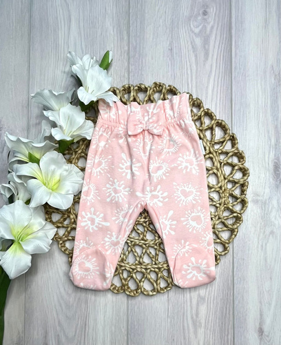 Pantalones cortos para bebé Mamatti PG16315 de cintura alta, rosa, de algodón