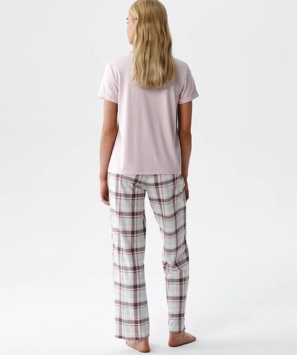 Pijama mujer Atlantic NLP-513 modal algodón manga corta pantalón