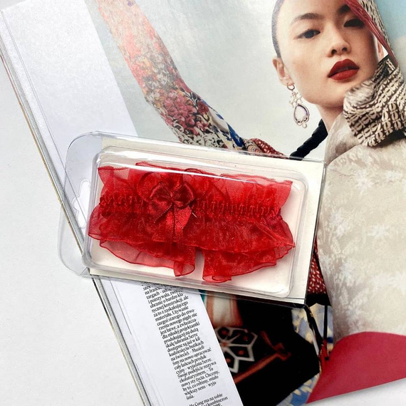 221 Liguero de gasa De Lafense - rojo