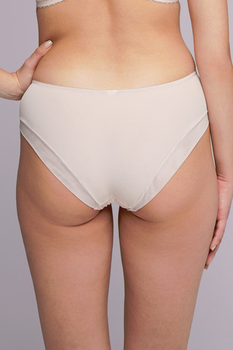 Figs Ava 2256 beige - corte clásico, microfibra suave, comodidad y sutil encaje