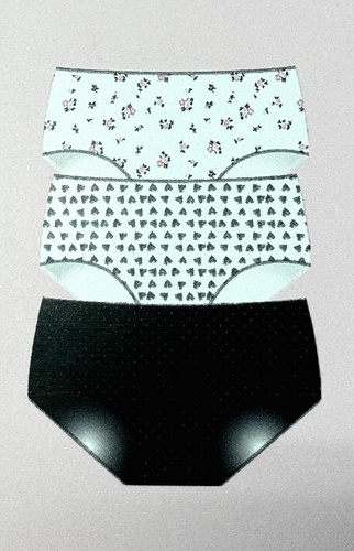 Essentials bragas 3488 Midi 2H100 A'3 Cotonella