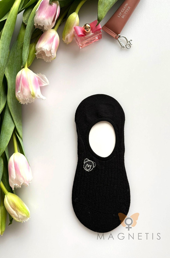 Calcetines invisibles mujer YN-251131 Magnetis – viscosa con silicona en el talón