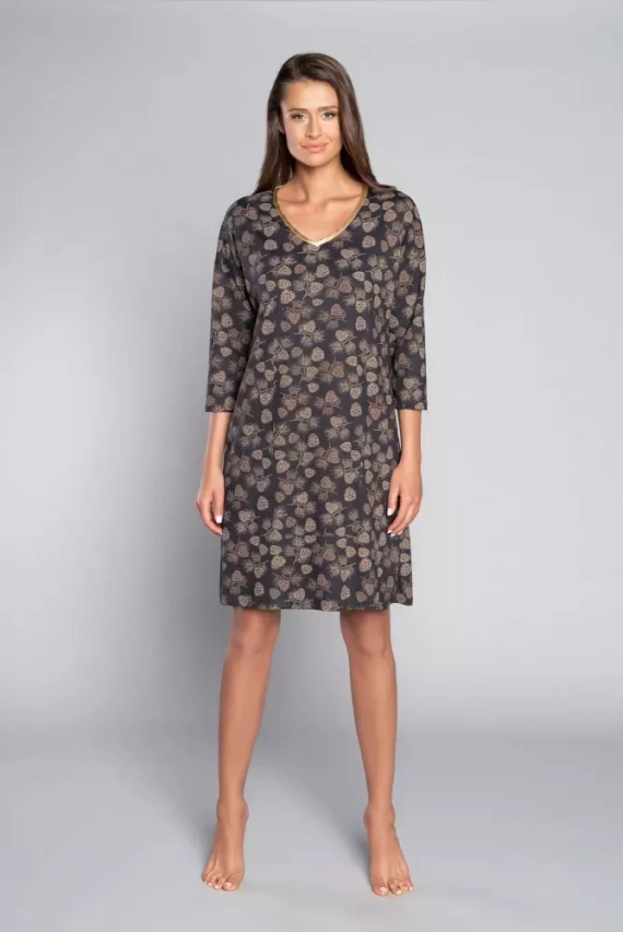 Pinnia camiseta 3/4 mujer Italia Fashion - estampado