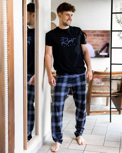 Sensis Victor Pijama de hombre - negro