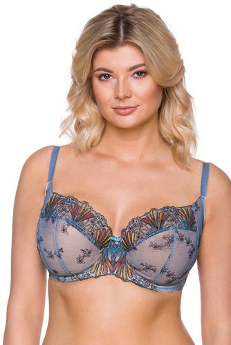 2267 Sujetador suave Lupoline - azul