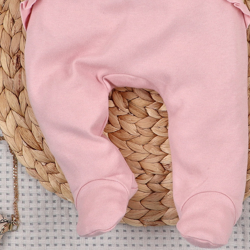 ABN-5542 Semi-cama para bebé de algodón orgánico Nini Happy Animals - comodidad, seguridad, respetuosa con el medio ambiente