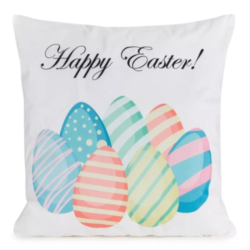 Eurofirany Wiosna 3– funda de cojín decorativa pascual elegante