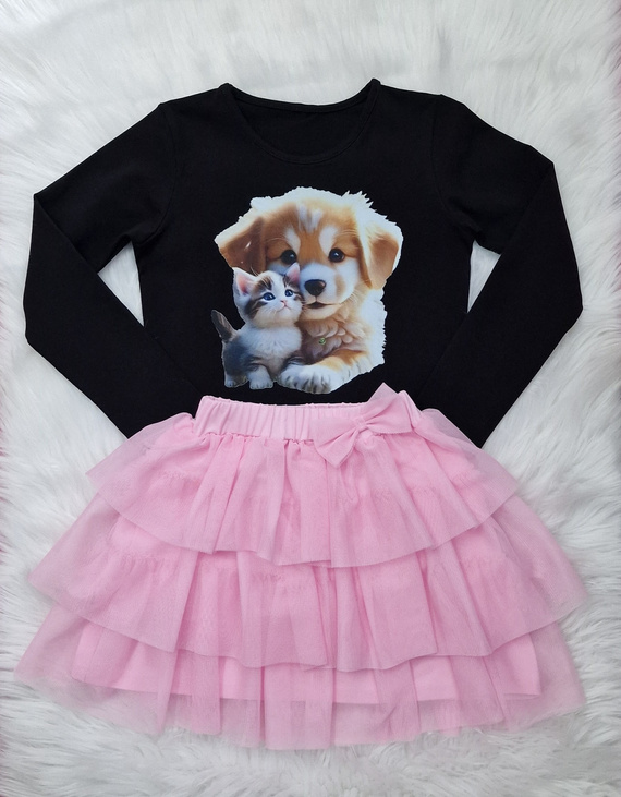 Friends Blusa infantil Bambarillo negro- jersey | Comodidad y estilo