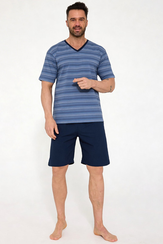 Cornette Various 330/51– pijama hombre de algodón con pantalones cortos