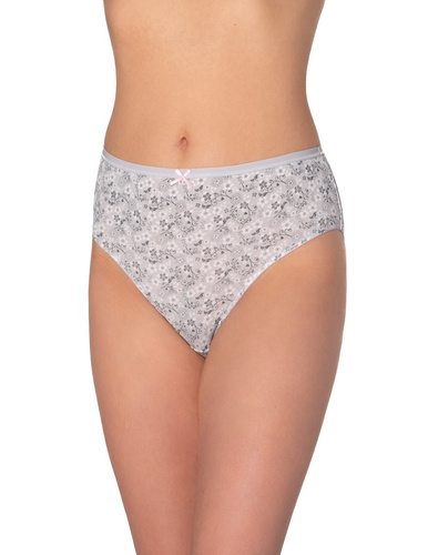 Braga de mujer L-120BI-96 Lama gris grafito-algodón, pack de 3, cómoda y clásica