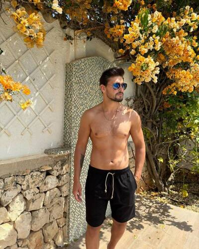 Leader Pantalones cortos de hombre Italian Fashion-negro