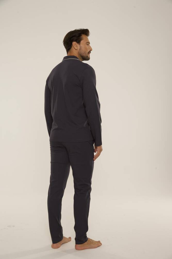 729 Norberto Pijama de hombre De Lafense - grafito