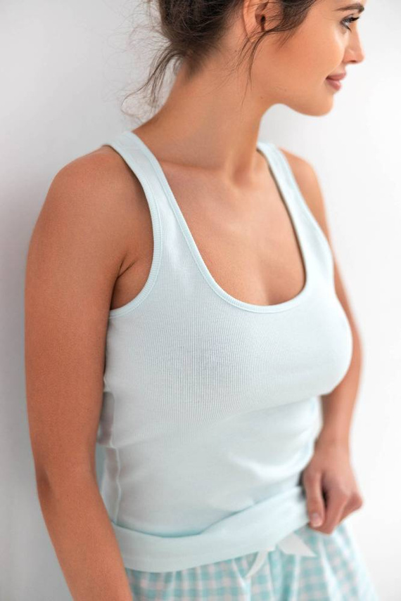 Sensis Priscilla blusa de pijama - menta