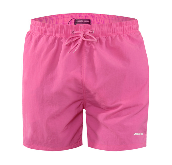 Sesto Senso bañador hombre shorts de playa secado rápido con bolsillos pink