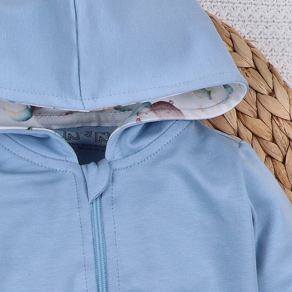 ABN-5615 Sudadera infantil Little Dreamers Nini de algodón orgánico - comodidad, sostenibilidad, respetuosa con el medio ambiente