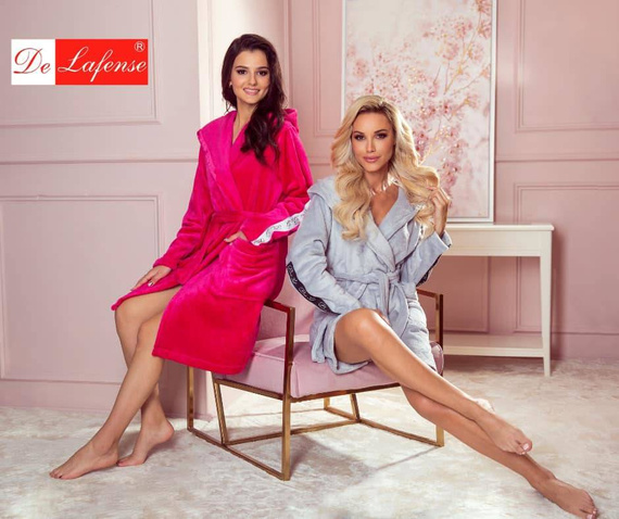 626 Abigail Bata corta de mujer Forex - gris claro