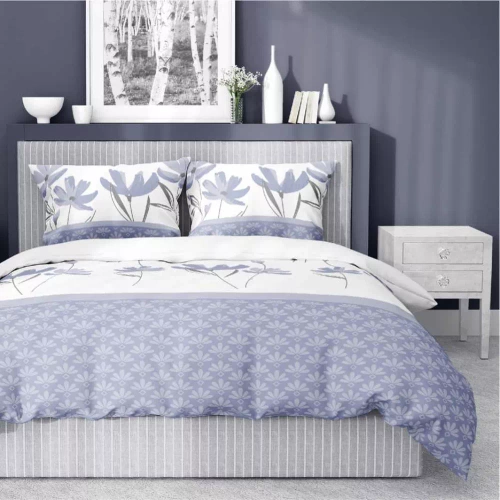 5489 A Detexpol Satin Stories blanco | 100% algodón, tejido de raso, cremallera, papel de regalo