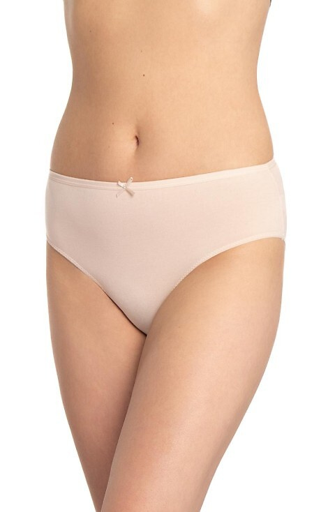 L-122BI-61 Pack de 3 braguitas Lama para mujer, algodón, corte clásico