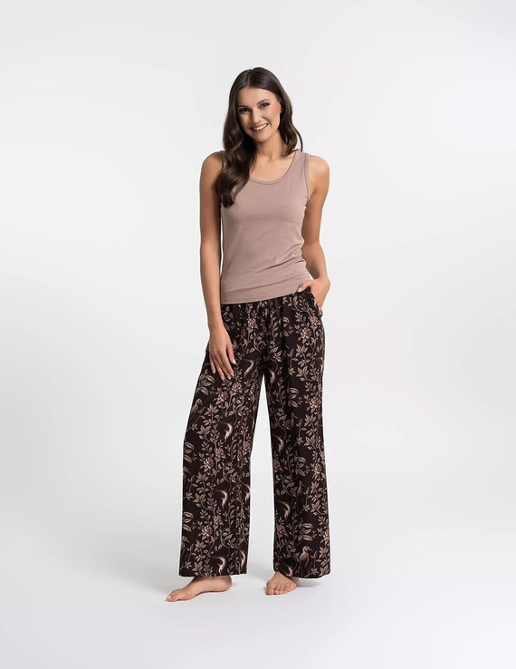 Pijama mujer Moraj PDD4000-009 cappuccino algodón viscosa