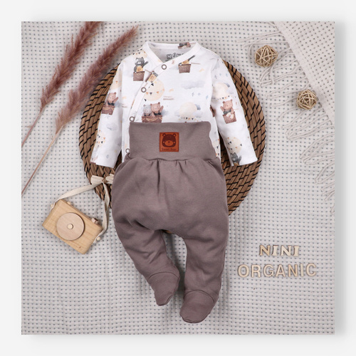 Body Nini Balloon Friends 100% algodón orgánico, fabricado en Polonia