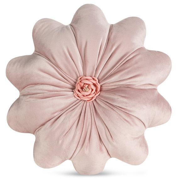Cojín decorativo Flores Eurofirany flor Ø40 cm pink