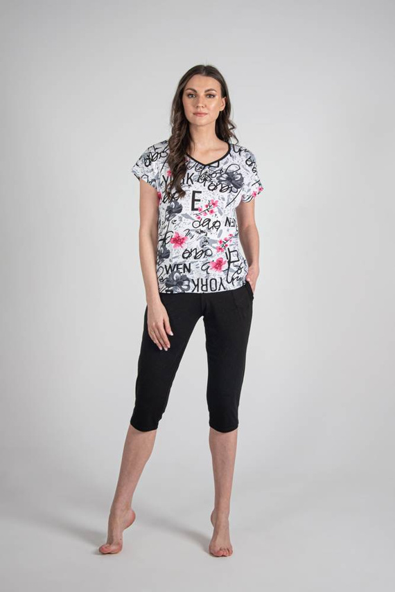 676 Soled Pijama de señora Forex - blanco