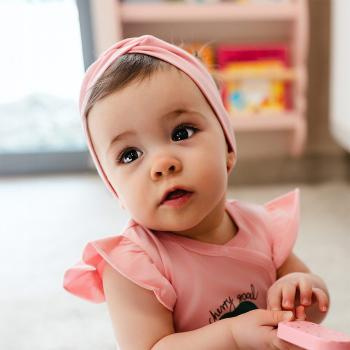 Diadema niña Eevi Cherry algodón elástica cómoda