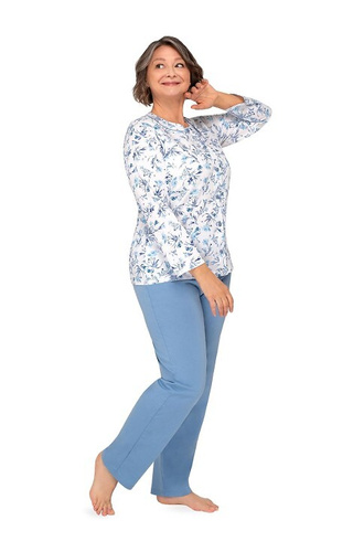 202 Maria III Martel pijama de mujer - 29 azul oscuro