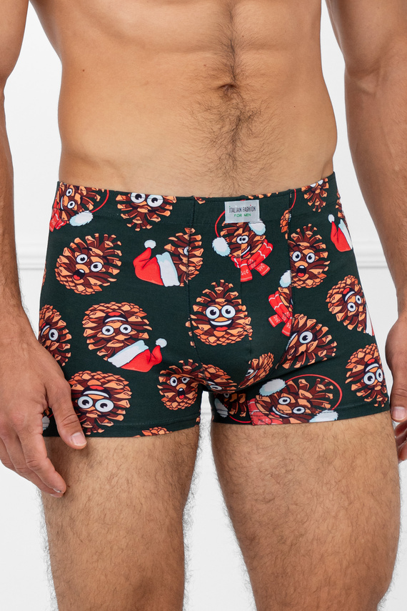 Cono Calzoncillos bóxer para hombre Italian Fashion - algodón, elastano, estampado navideño