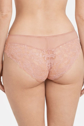 Mediolano Jasmin 19152 braguitas encaje tul rosa polvo