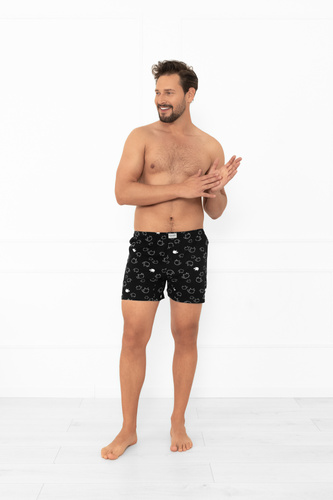 Calzoncillos hombre Wito - MEGA SOFT algodón, negro en piel de oveja | Moda Italiana