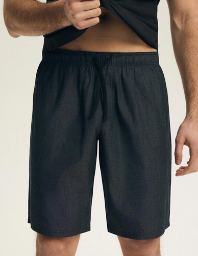 Pijama para hombre Henderson 44608 Post negra 100% algodón manga corta